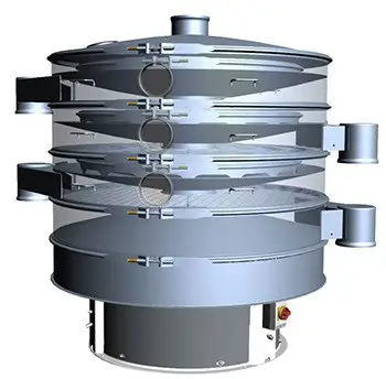 Auxilaire Systems zeefmachine open