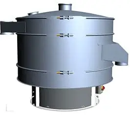 Scalper zeefmachine dicht