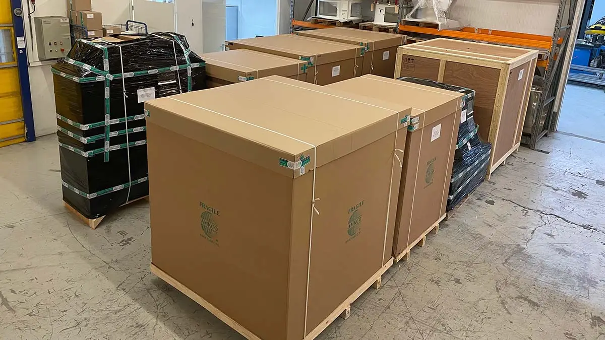 our last vibratory separators deliveries